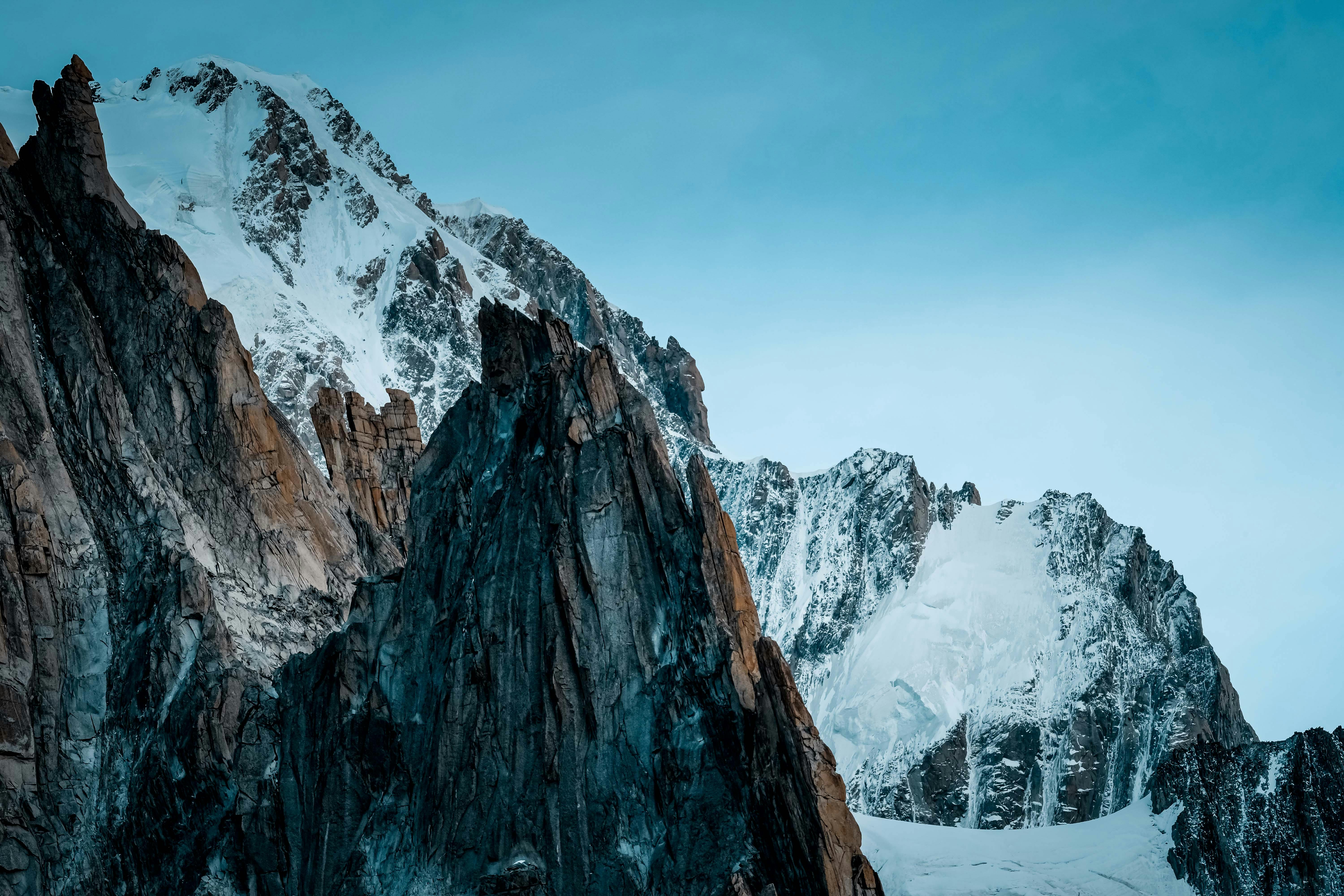 Glacier-fed valley in the Karakoram, Gilgit-Baltistan